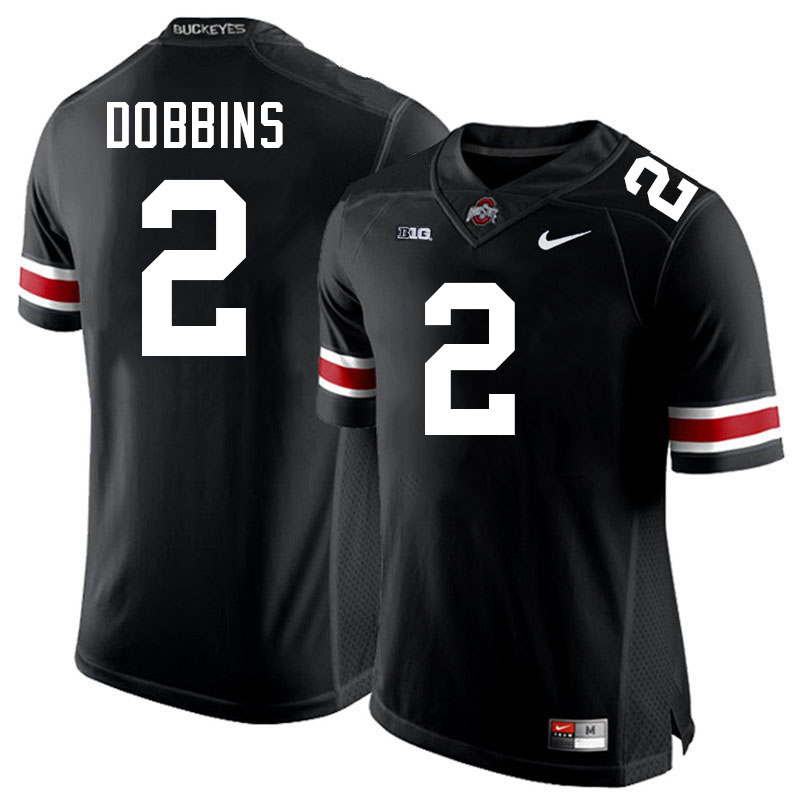 J.K. Dobbins Ohio State Buckeyes Jersey College Football Uniforms-Black